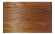 Walnut cutting board rounded corners and edges