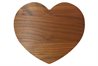 Novelty heart shaped cutting board