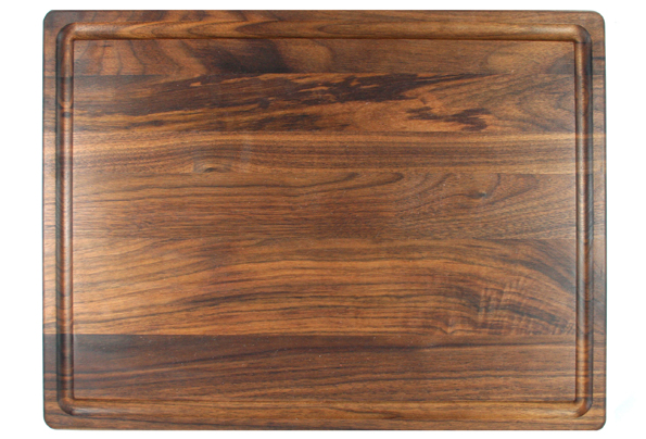 LARGE 1 3/4 INCH WALNUT BUTCHER BLOCK WITH JUICE GROOVE