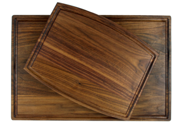 Package of walnut cutting boards