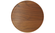 Round 13 1/2 inch wood cutting board
